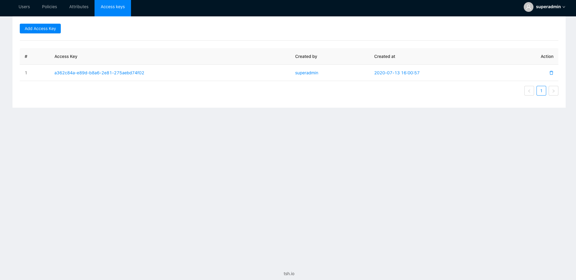 add-access-key-view